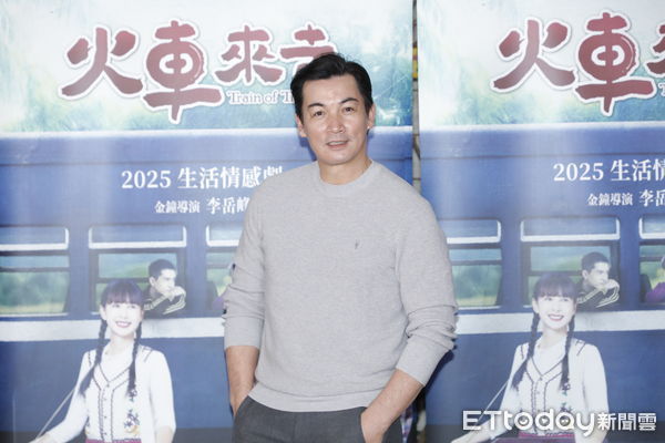 ▲▼伊正、梁家榕 《火車來去》媒體茶敘。（圖／記者湯興漢攝）