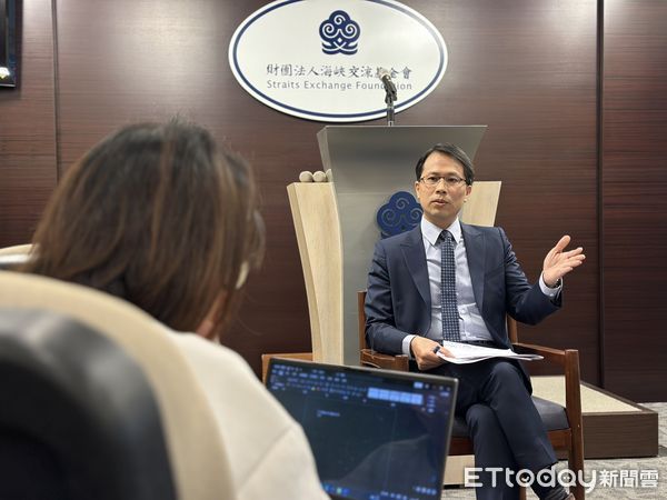 ▲▼海基會副秘書長、發言人黎寶文。（圖／記者蔡紹堅攝）