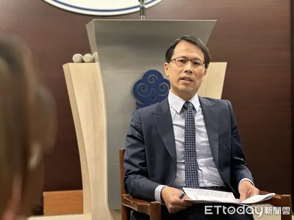 ▲▼海基會副秘書長、發言人黎寶文。（圖／記者蔡紹堅攝）