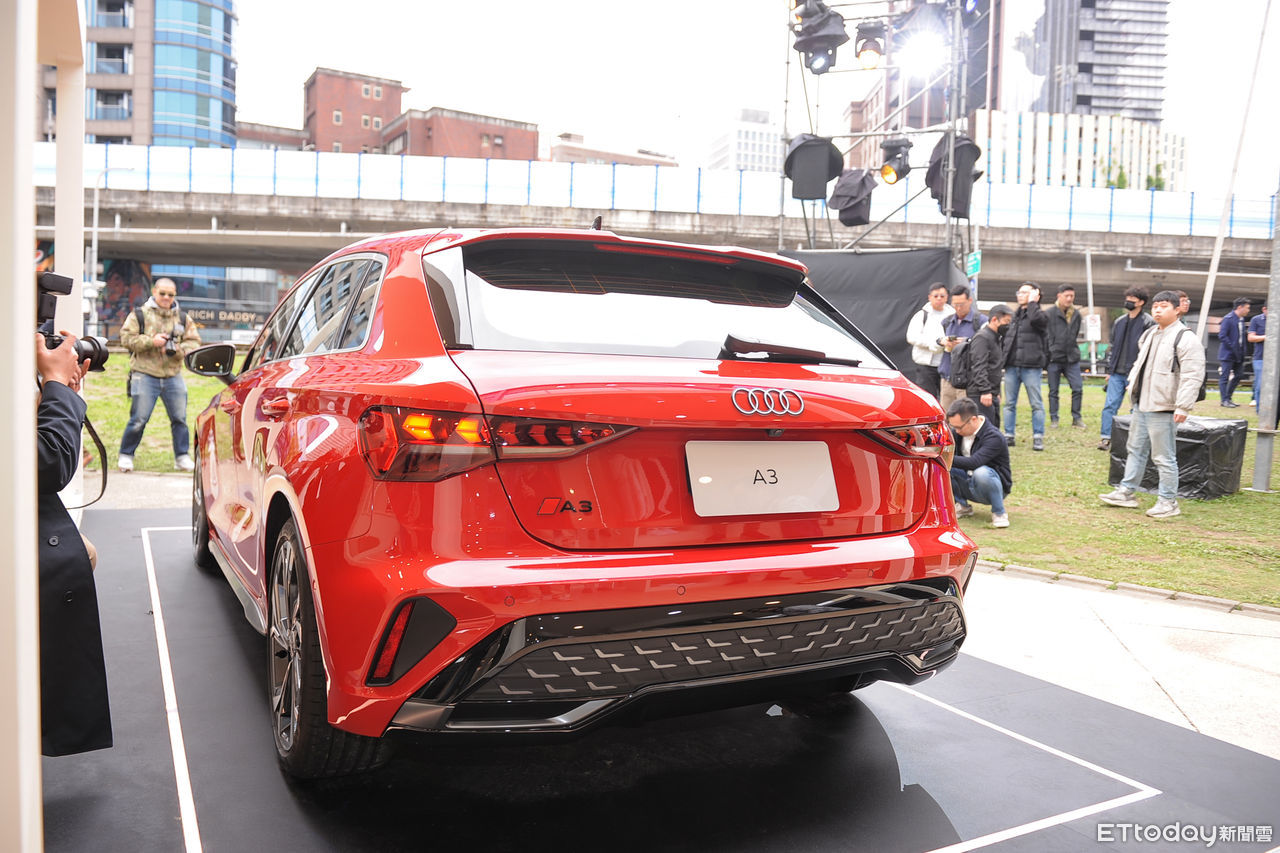 ▲Audi A3 Sportback上市 。（圖／記者林鼎智攝）