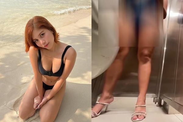 ▲▼22歲女優直播上廁所！鏡頭一歪「下體整片走光」　無碼露點片外流。（圖／X、Instagram）