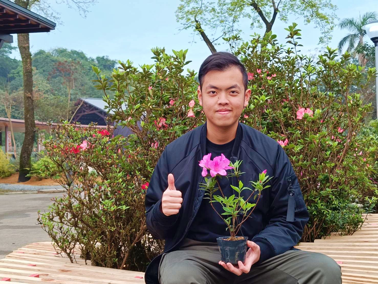 ▲新北青農跨界合作藝術家 花藝綻放生活美學。（圖／新北市農業局提供）