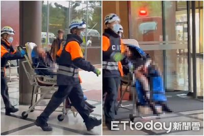 砍殺技術長再自傷!雲云科技董座送醫畫面曝 口吐鮮血頭垂擔架邊