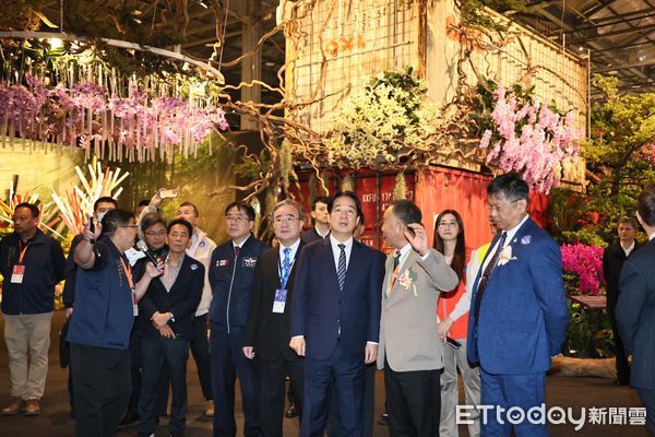 ▲2025亞太蘭花會議暨台灣國際蘭展開幕典禮，7日在台南後壁盛大舉行，現場國內外嘉賓雲集。（圖／記者林東良翻攝，下同）