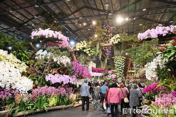 ▲2025亞太蘭花會議暨台灣國際蘭展開幕典禮，7日在台南後壁盛大舉行，現場國內外嘉賓雲集。（圖／記者林東良翻攝，下同）