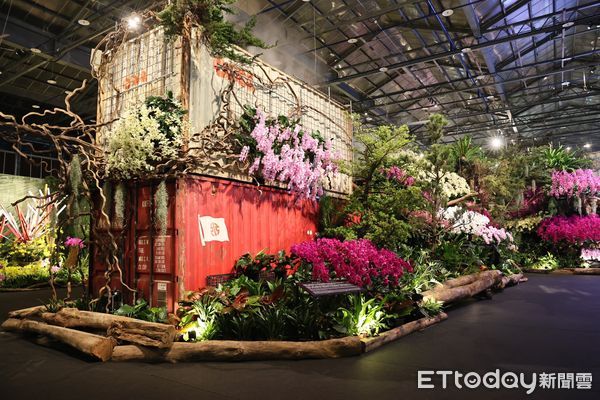 ▲2025亞太蘭花會議暨台灣國際蘭展開幕典禮，7日在台南後壁盛大舉行，現場國內外嘉賓雲集。（圖／記者林東良翻攝，下同）