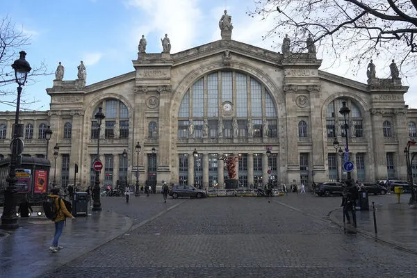 ▲▼ 法國巴黎北站（Gare du Nord）。（圖／達志影像／美聯社）
