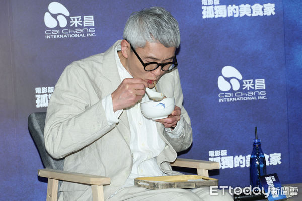 ▲▼ 《電影版孤獨的美食家》「五郎」松重豐訪台記者會。（圖／記者黃克翔攝）