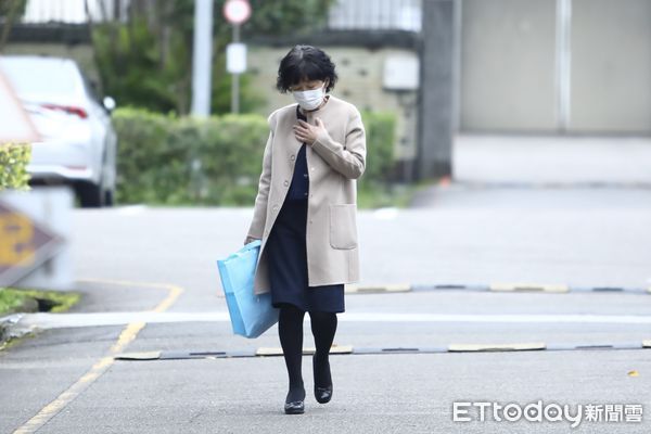 ▲▼陳佩琪赴北所替柯文哲申請外出奔喪，接受媒體聯訪。（圖／記者黃國霖攝）