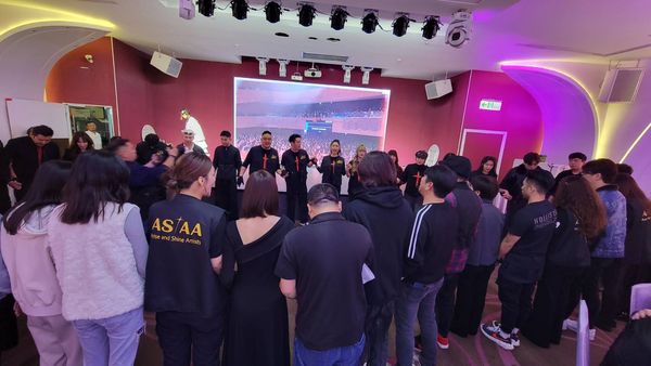 ▲藝起發光年度感恩餐會。（圖／記者葉文正攝）