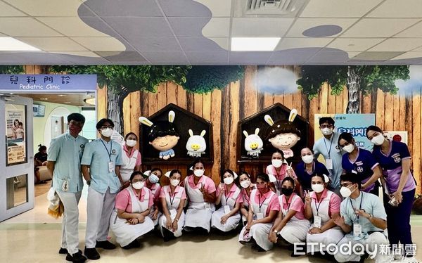 ▲大仁科大學及菲律賓護理及藥學準畢業生訪問屏東榮民總醫院。（圖／大仁科大提供）