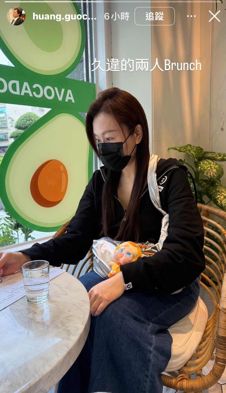 ▲▼民眾黨主席黃國昌透露，與妻子久違的早午餐時刻             。（圖／翻攝自Instagram／黃國昌）