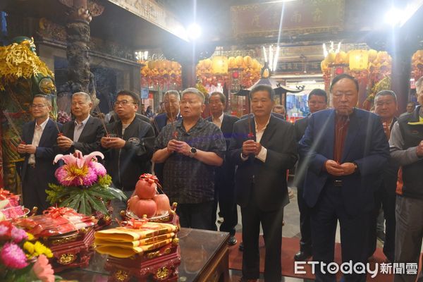 ▲西螺福興宮為大甲媽進香唯一往返皆駐駕之宮廟，特邀14間友宮廟以及各界代表一同與大甲鎮瀾宮人員進行餐敘。（圖／記者游瓊華翻攝）