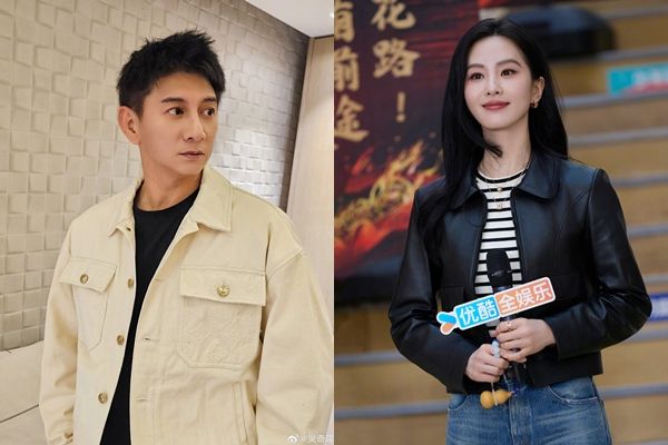 ▲吳奇隆、劉詩詩夫妻不同調。（圖／翻攝自吳奇隆、劉詩詩微博）