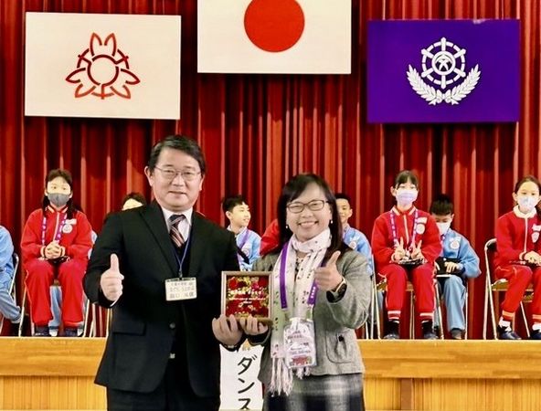 ▲桃園中山國小師生赴日交流　