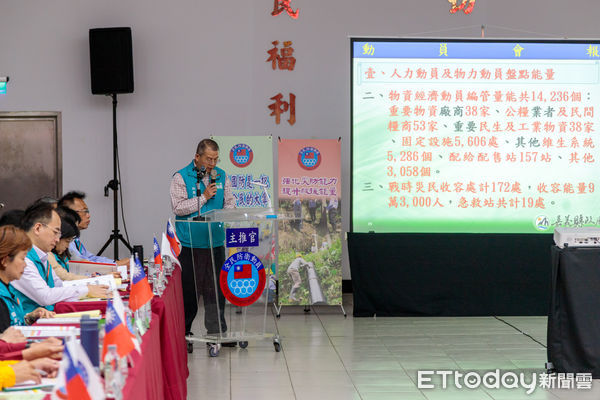 ▲▼    嘉義縣114年動員、戰綜、災防三合一會報  。（圖／嘉義縣政府提供）