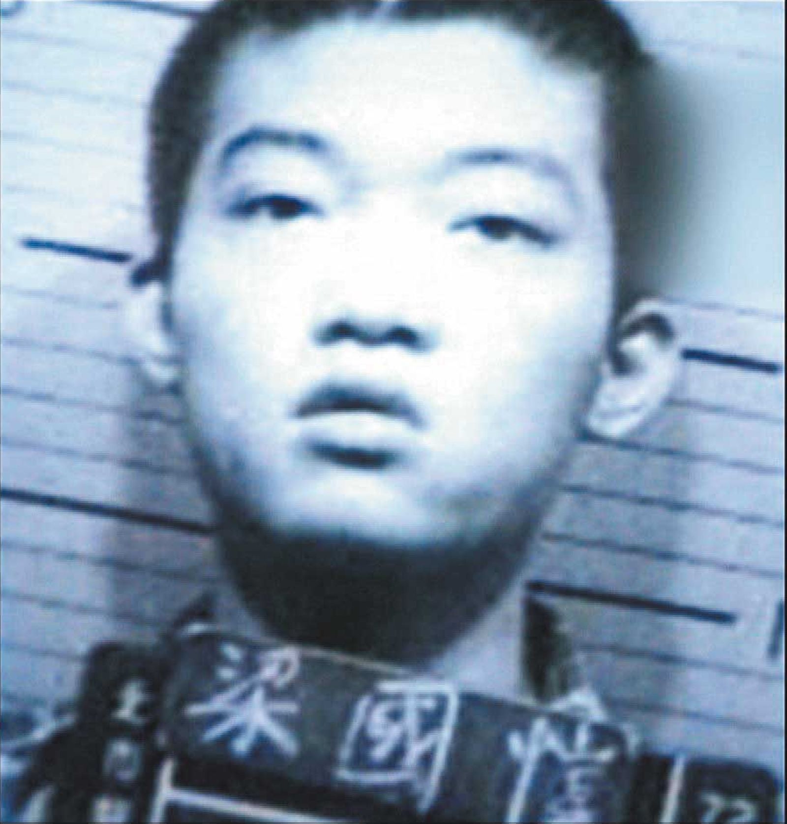 梁國愷綽號「珍珠呆」，曾被警方列為10大槍擊要犯之首。（翻攝畫面）