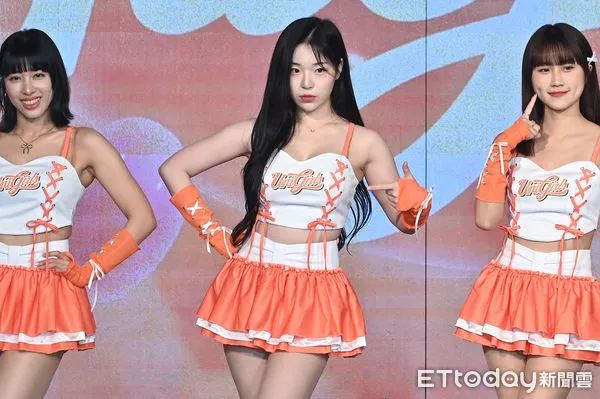 ▲▼趙娟週出席統一獅啦啦隊Uni-Girls新球季發表會。（圖／記者李毓康攝）