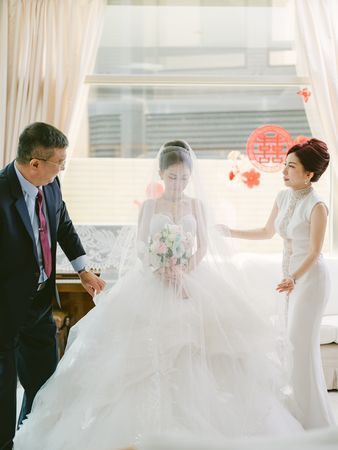 ▲▼ 黑男跟Lucy婚禮照片曝光。（圖／本人提供）