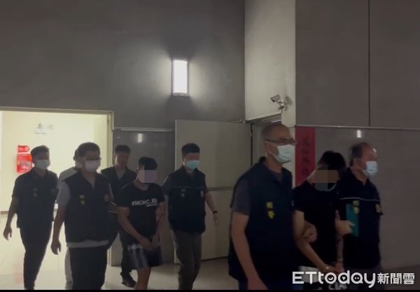 ▲南投警方偵破販毒組織集團。（圖／記者高堂堯翻攝）