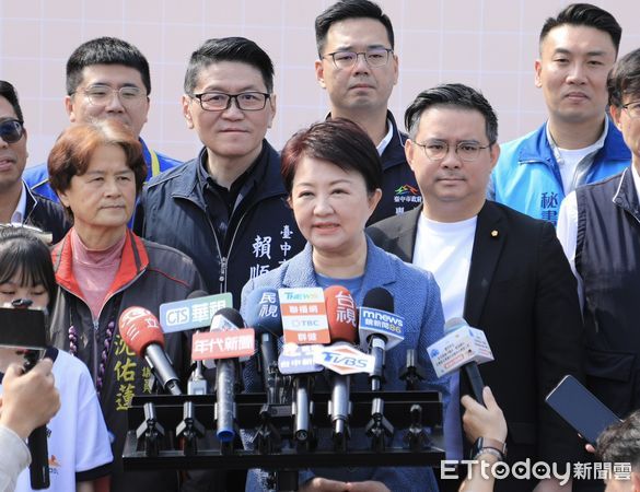 ▲盧秀燕,李文章。（圖／記者游瓊華攝）