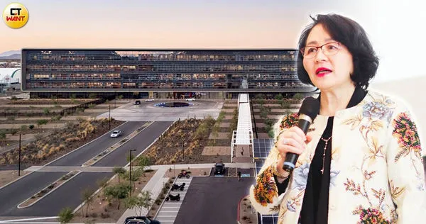 帆宣董事長高新明表示，美國亞利桑那州在台積電入場後，台商越來越多。（圖／台積電提供、帆宣提供）