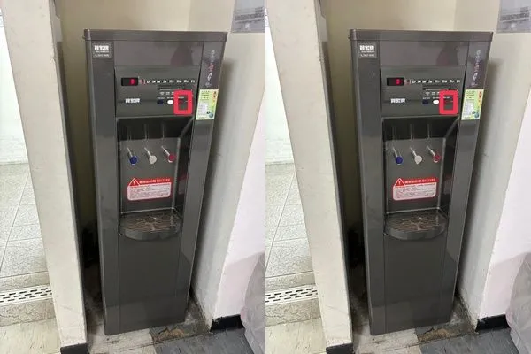 ▲老家人不太會使用飲水機。（圖／翻攝自臉書／狄志為）