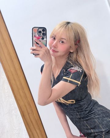 ▲樂天女孩梔梔改名為「崔荷潾」。（圖／翻攝自崔荷潾臉書）