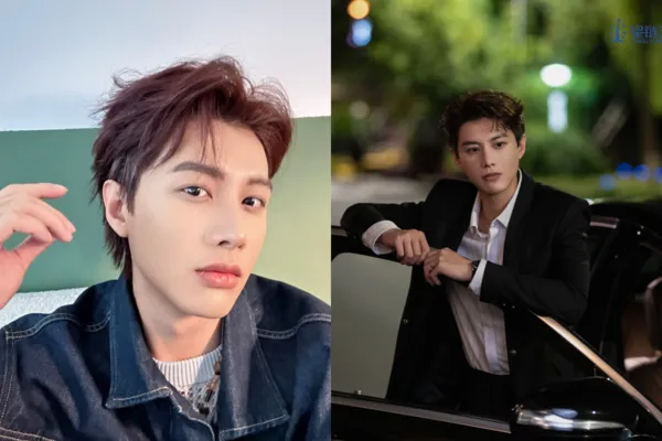 外送用▲▼「短劇男神」何健麒回應劈腿醜聞。（圖／翻攝自微博／何健麒7）