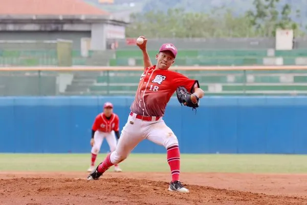 ▲七賢推出U15國手莊子濬先發.。（圖／學生棒聯提供）