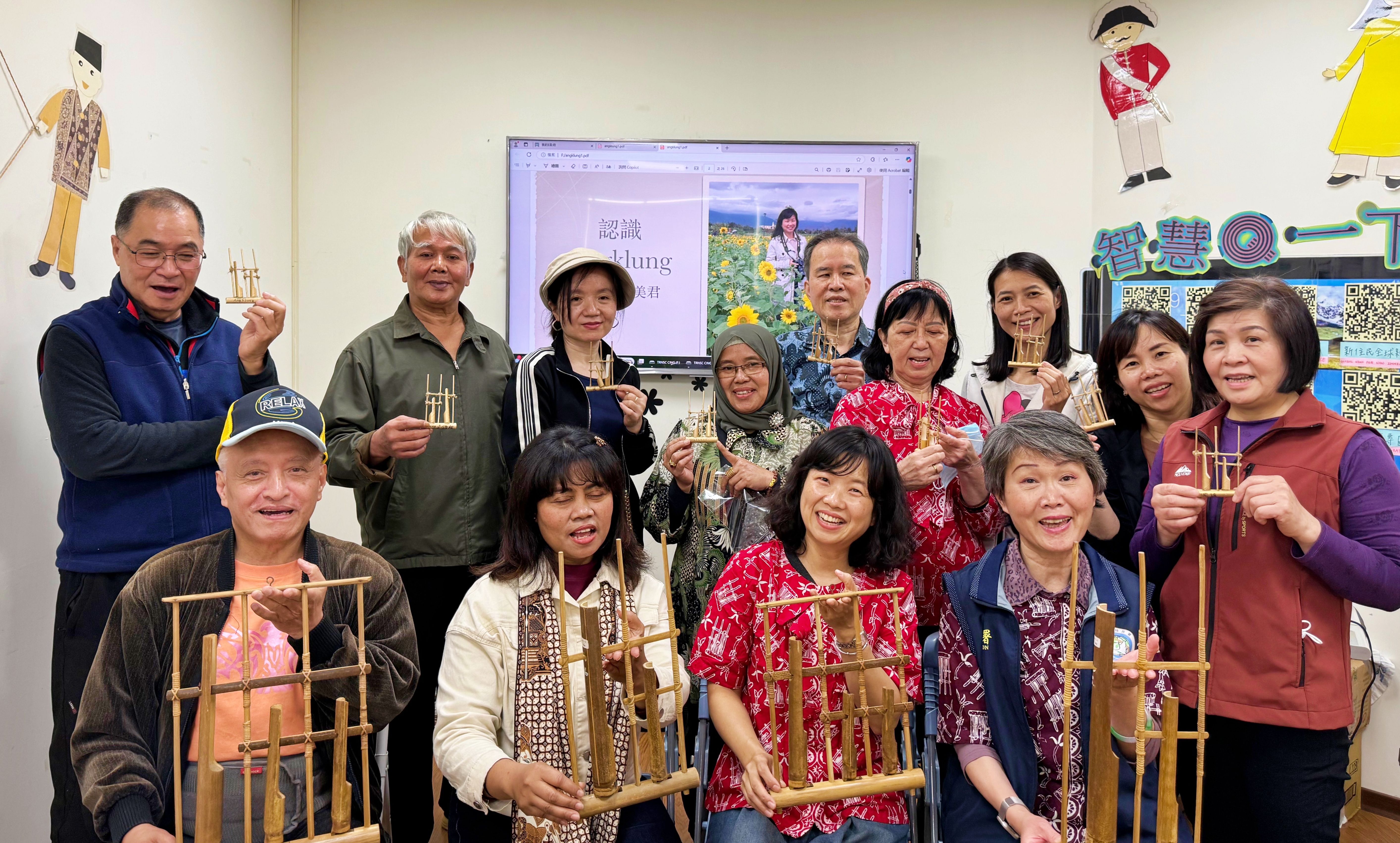▲印尼共學團走進基隆。（圖／移民署基隆市服務站提供）