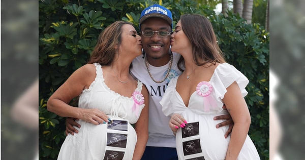 尼克坦承，母女倆實際上並沒有懷孕，但3人的確正在交往。（圖／擷取自Facebook／Nickyardy）