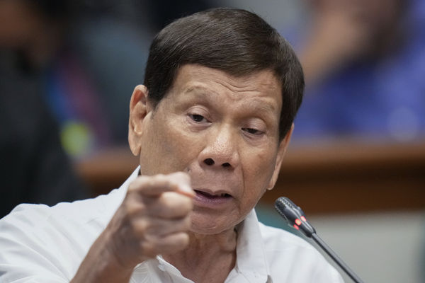 ▲▼菲律賓前總統杜特蒂（Rodrigo Duterte）。（圖／達志影像／美聯社）