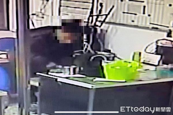 ▲竊嫌於草屯鎮加油站偷盜營收金錢，遭警方南下追緝查獲。（圖／記者高堂堯翻攝）
