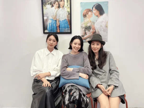 ▲程予希、林辰唏、袁漠遙在《第一次遇見花香的那刻》第2季陷入三角戀。（圖／GagaOOLala提供）