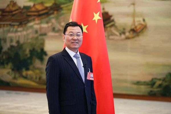 ▲▼大陸駐美大使謝鋒於「春天裡的中國」全球對話會美國專場上致辭。（圖／翻攝自大陸駐美大使館網站）