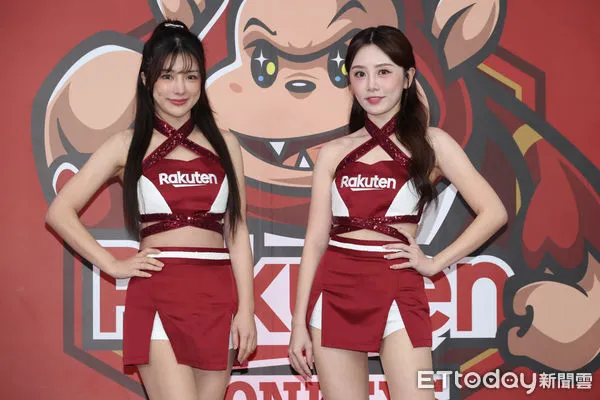 ▲▼ 0311樂天桃猿開季記者會-岱縈,若潼。（圖／記者黃克翔攝）