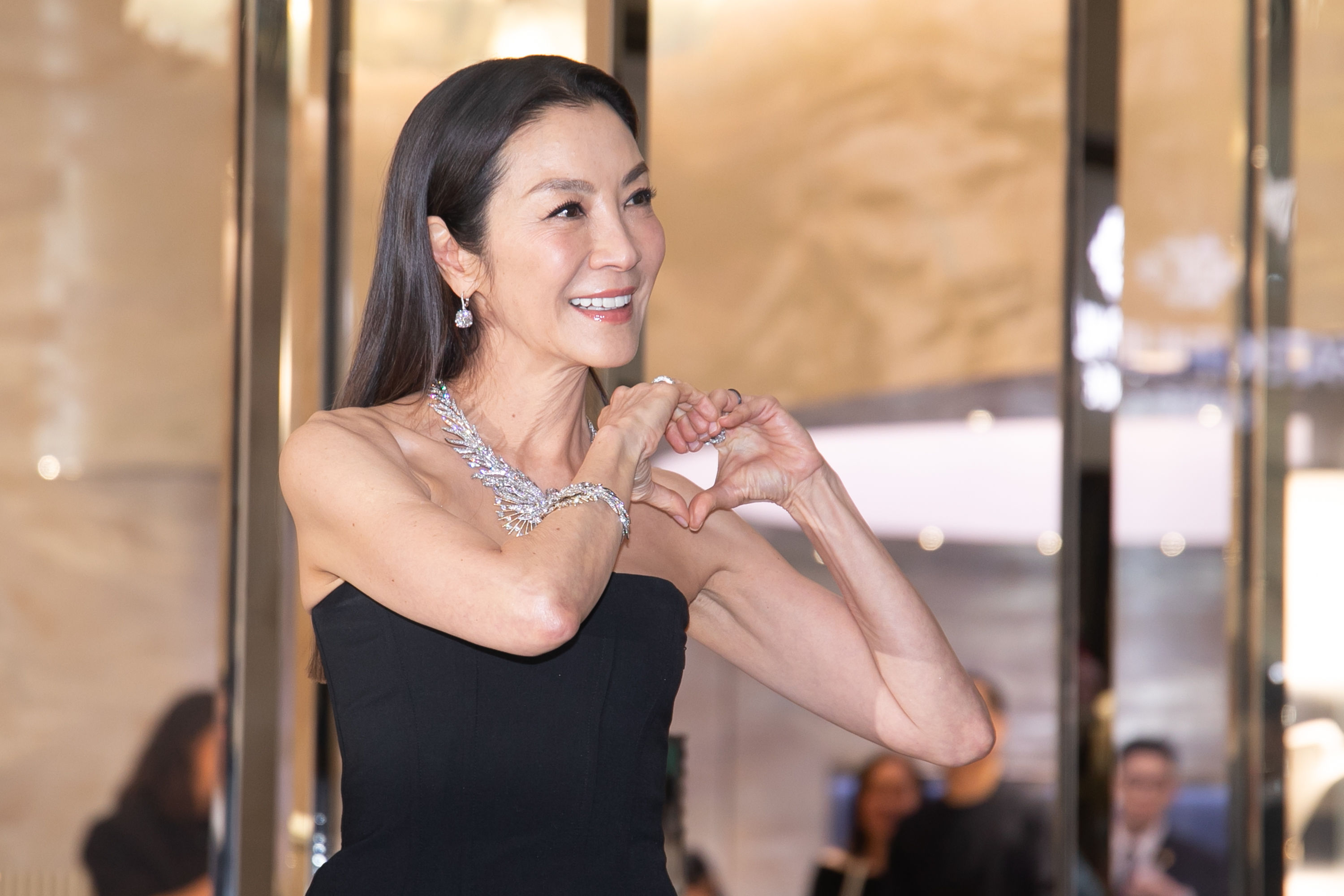 ▲▼Tiffany & Co.台北101購物中心旗艦店開幕-楊紫瓊。（圖／記者周宸亘攝）