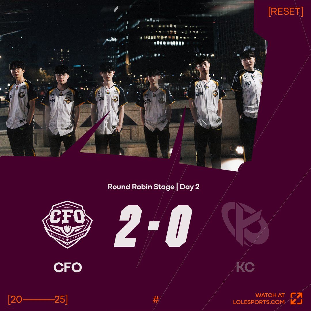 ▲▼CFO。（圖／翻攝自lolesports）