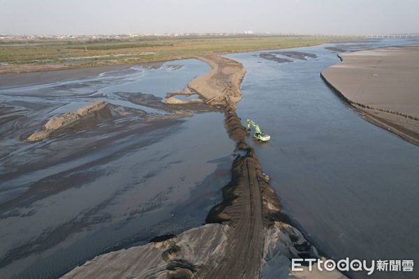 ▲經濟部水利署第四河川分署為今年汛期提早做準備。（圖／記者游瓊華翻攝）