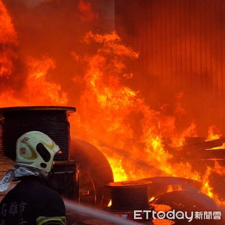 ▲▼大寮火警             。（圖／記者陳宏瑞翻攝）