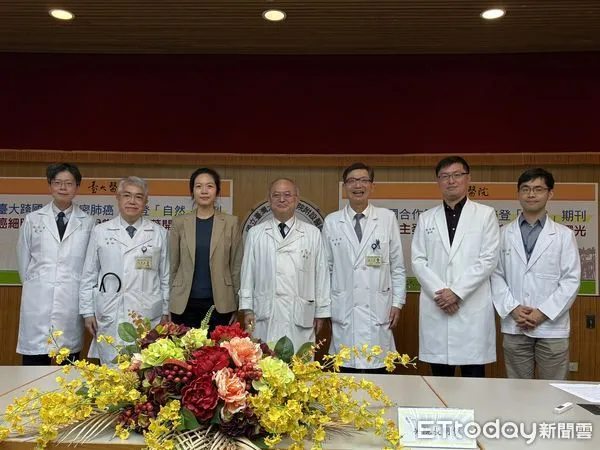 ▲▼臺大跨國合作解密肺癌榮登「自然」期刊。（圖／記者洪巧藍攝）