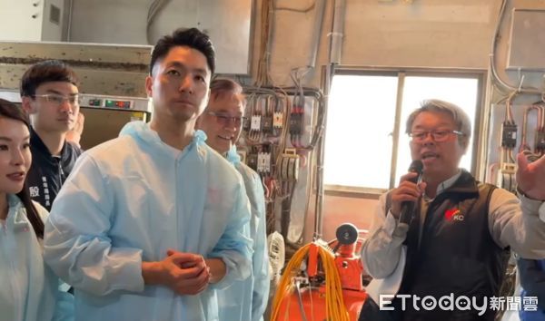 ▲台北市長蔣萬安今日率教育局、產業局、北農等相關單位南下彰化、雲林乳牛牧場考察。（圖／記者游瓊華翻攝）