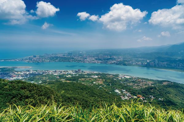 ▲觀音山雲海(即時影像畫面),觀音山硬漢嶺眺望美景。（圖／北觀處提供）
