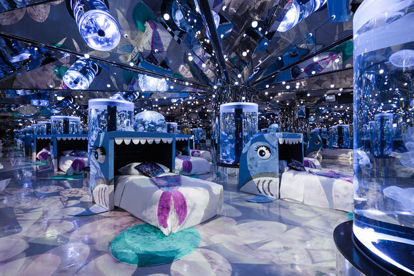 ▲COZZI Blu和逸飯店．桃園館、水生公園Xpark跨界打造的Blu Night星級海洋眠旅，已迎來三週年。（圖／COZZI Blu和逸飯店‧桃園館提供）