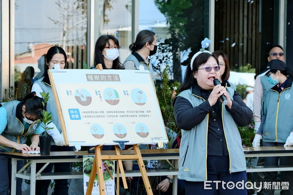 ▲林業保育署南投分署「捐發票換樹苗」活動今天登場。（圖／林業保育署南投分署提供）