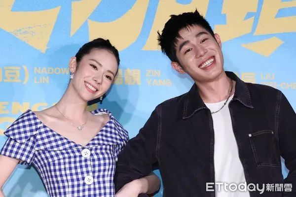 ▲▼《命中註定那頭鵝》首映會-林奕嵐,詹懷雲 。（圖／記者黃克翔攝）