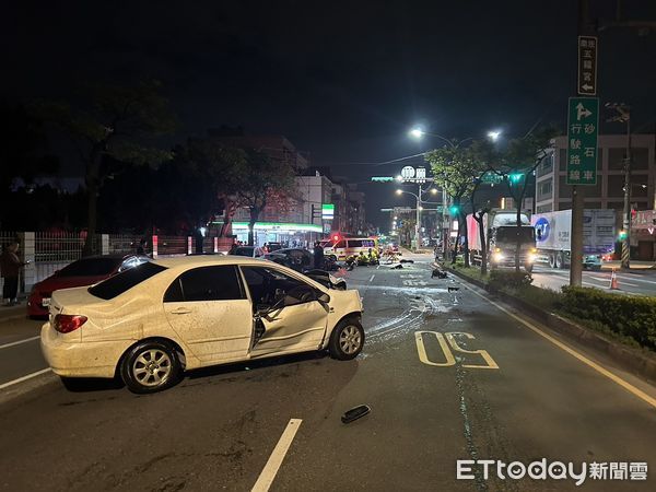 ▲▼桃園蘆竹死亡車禍             。（圖／記者沈繼昌翻攝）