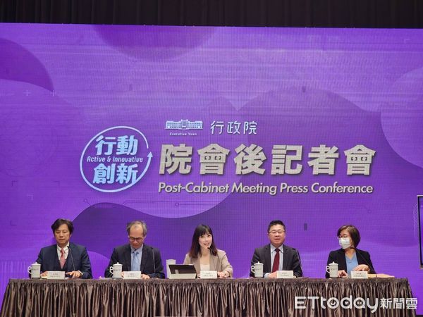 ▲▼行政院會後記者會。（圖／記者陳家祥攝）