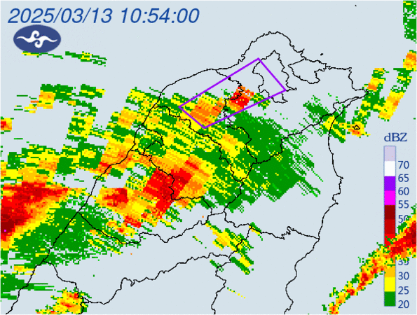 ▲▼大雷雨。（圖／氣象署提供）